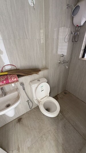 Bathroom in 2 BHK Apartment at Runwal Gardens Phase 3, Dombivli East – for Rent
