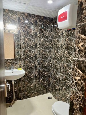 Bathroom in 2 BHK Apartment at Omaxe Heights, Sector 86 – for Rent