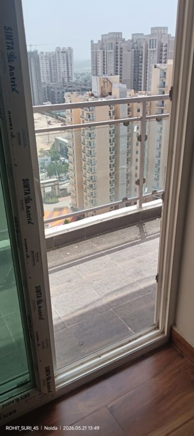 Balcony, samridhi-luxuriya-avenue 3 Bedroom 1495 Sq.Ft. Apartment In Sector 150 Noida 10390246
