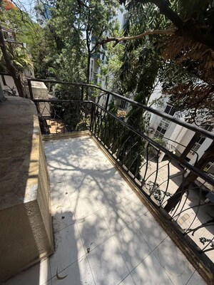 Balcony in 2 BHK Apartment at Amrut Park Kalyani Nagar, Kalyani Nagar – for Rent