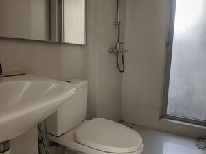 Bathroom in 1 BHK Apartment at Hiranandani Lavinia, Ghodbunder Road – for Rent