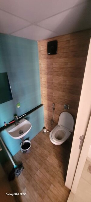 Bathroom in 1 BHK Apartment at Lodha Crown Quality Homes, Majiwada – for Rent