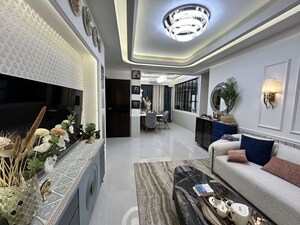 Living Room in 3 BHK Apartment at Larkins 315 Rio, Panch Pakhadi – for Sale