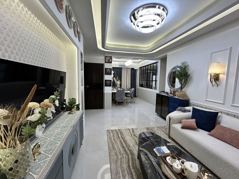 Living Room, larkins-315-rio 3 Bedroom 941 Sq.Ft. Apartment In Panch Pakhadi Thane 10390229