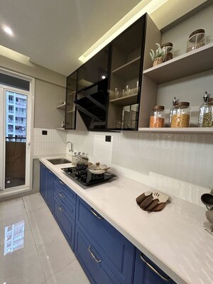 Kitchen in 3 BHK Apartment at Larkins 315 Rio, Panch Pakhadi – for Sale
