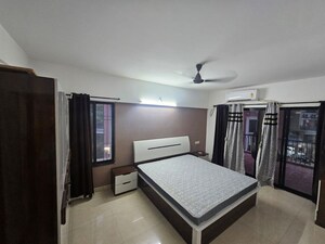 Bedroom in 2 BHK Apartment at Brahma Suncity, Wadgaon Sheri – for Rent