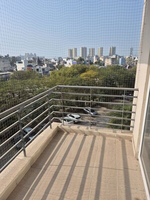 Balcony in 3.5 BHK Apartment at Mahindra Aura, Sector 110a – for Sale