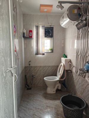 Bathroom in 2 BHK Apartment at Lunkad Daffodils, Viman Nagar – for Rent