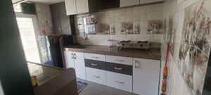 Kitchen in 1 BHK Apartment at Sunshine Heights Ghasoli, Ghansoli – for Rent