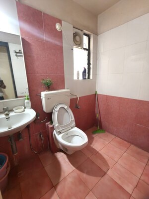 Bathroom in 3 BHK Apartment at Nyati Enclave, Mohammadwadi – for Sale