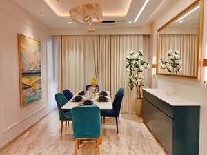 Dining area in 5 BHK Apartment at Goodwill Wisteria, Vashi Sector 19d – for Sale