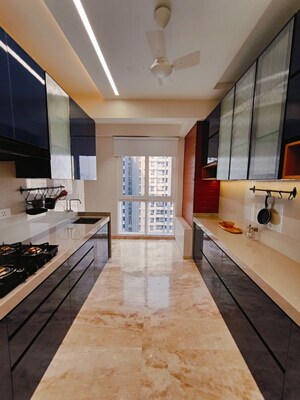 Kitchen in 5 BHK Apartment at Goodwill Wisteria, Vashi Sector 19d – for Sale