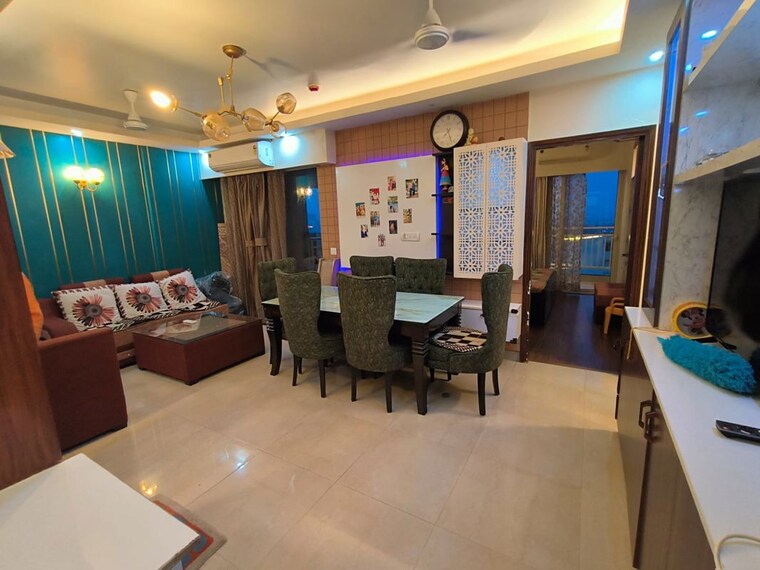 Living Room, m3m-marina 2 Bedroom 1305 Sq.Ft. Apartment In Sector 68 Gurgaon 10390456