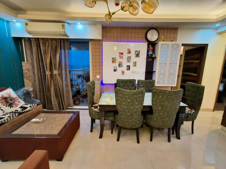 Living Room, m3m-marina 2 Bedroom 1305 Sq.Ft. Apartment In Sector 68 Gurgaon 10390456