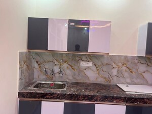 Kitchen in 2 BHK Independent House at Krishna Iscon Valley, Gosainganj – for Sale