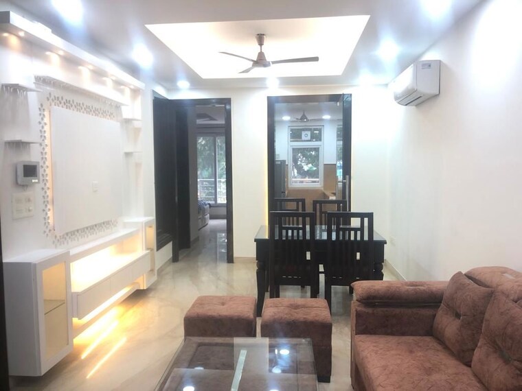 Living Room, anand lok 4 Bedroom 800 Sq.Ft. Builder Floor In Anand Lok Delhi 10390507