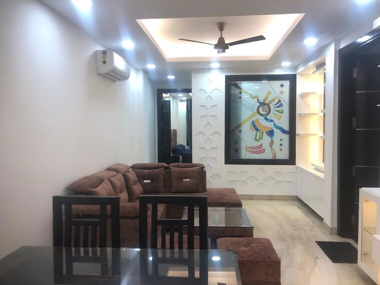 Living Room, anand lok 4 Bedroom 800 Sq.Ft. Builder Floor In Anand Lok Delhi 10390507