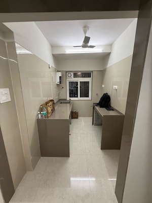 Kitchen in 1 BHK Apartment at Sheth Vasant Oasis, Andheri East – for Rent