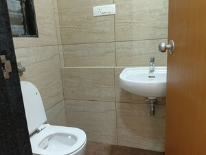 Bathroom in 2 BHK Apartment at Chandak 34 Park Estate, Goregaon West – for Rent