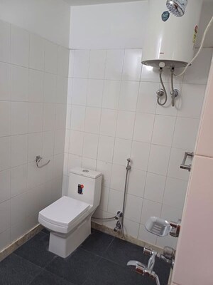 Bathroom in 3 BHK Builder Floor at Chanakyapuri – for Rent