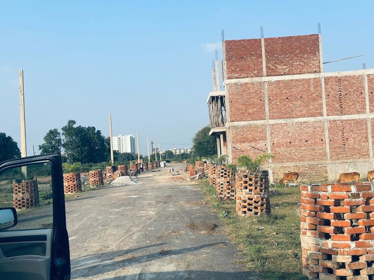 Exterior View, krishna-iscon-valley  1209 Sq.Ft. Plot In Gosainganj Lucknow 10390574