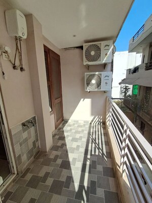 Balcony in 3 BHK Builder Floor at Sector 57 – for Rent
