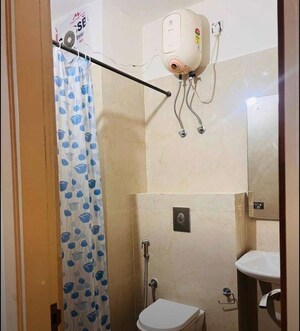 Bathroom in 3 BHK Apartment at Ananta Lifestyle, Lohgarh – for Rent