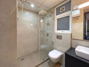 Bathroom in 1 BHK Apartment at Saket – for Rent