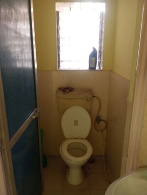 Bathroom in 1 BHK Apartment at Swastik Residency 1, Ghodbunder Road – for Rent