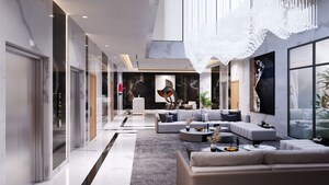 Building Lobby in 3 BHK Apartment at Goregaon West – for Sale