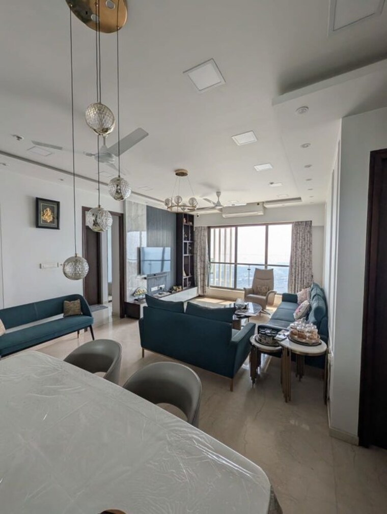 Living Room, lnt-realty-crescent-bay 2.5 Bedroom 1150 Sq.Ft. Apartment In Parel Mumbai 10390631