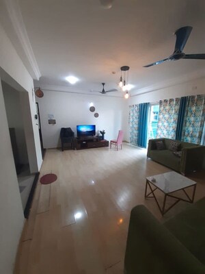 Living Room in 2.5 BHK Apartment at Megapolis Sangria Towers, Hinjewadi – for Rent