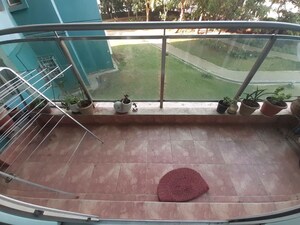 Balcony in 2.5 BHK Apartment at Megapolis Sangria Towers, Hinjewadi – for Rent
