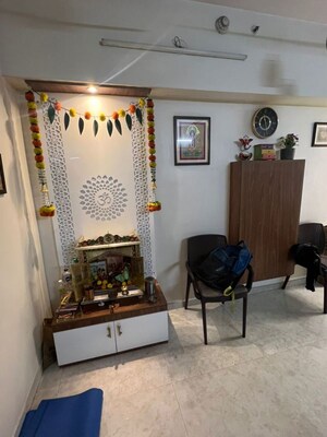 Living Room in 2 BHK Apartment at Lodha Amara New Tower, Kolshet Road – for Rent