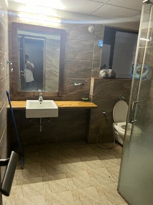 Bathroom in 2 BHK Apartment at Pebbles I, Bavdhan – for Rent