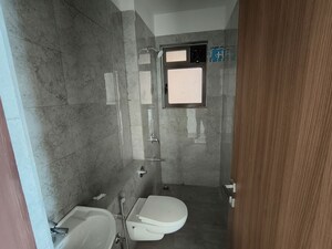 Bathroom in 2 BHK Apartment at Sheth Auris Bliss, Malad West – for Rent