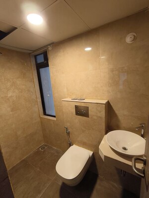 Bathroom in 2 BHK Apartment at IM Applaud 38, Goregaon East – for Rent