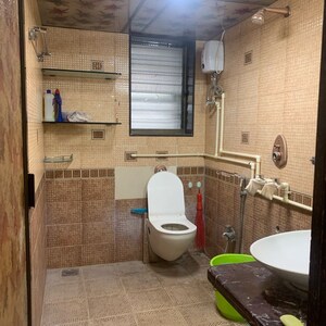 Bathroom in 3 BHK Apartment at Borivali West – for Rent