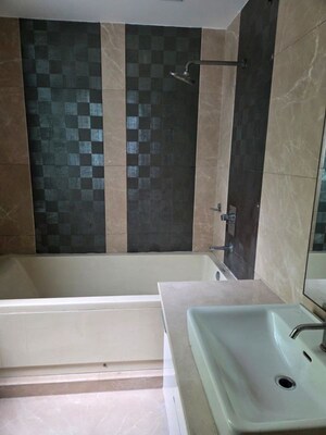 Bathroom in 4 BHK Builder Floor at West End Colony – for Rent