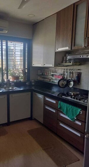 Kitchen in 4 BHK Apartment at Siddhivinayak Horizon, Prabhadevi – for Rent