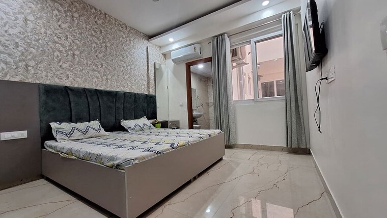 Bedroom, ambala highway 3 Bedroom 1650 Sq.Ft. Builder Floor In Ambala Highway Zirakpur 10390814
