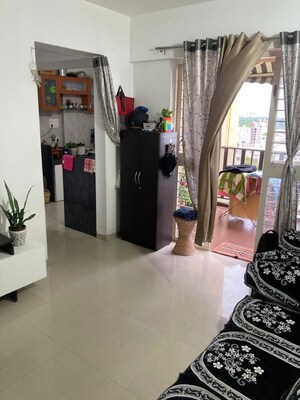Staircase in 2 BHK Apartment at Kohinoor Shangrila, Pimpri – for Rent