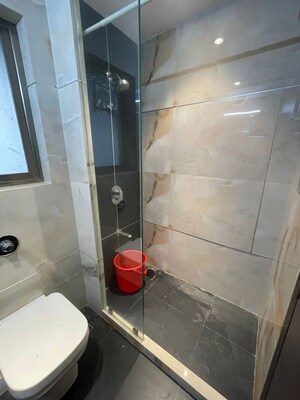 Bathroom in 2 BHK Apartment at Darvesh Grand, Khar West – for Sale