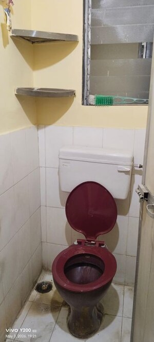 Bathroom in 1 BHK Apartment at Green Acres Apartment, Waghbil – for Rent