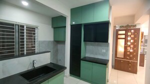 Kitchen in 2.5 BHK Apartment at Brigade Citadel, Moti Nagar – for Rent