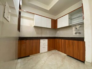 Kitchen in 2 BHK Builder Floor at Palm Residency Chhatarpur, Chattarpur – for Rent