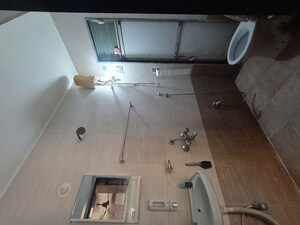 Bathroom in 2 BHK Apartment at Sector 4a Kopar Khairane – for Rent