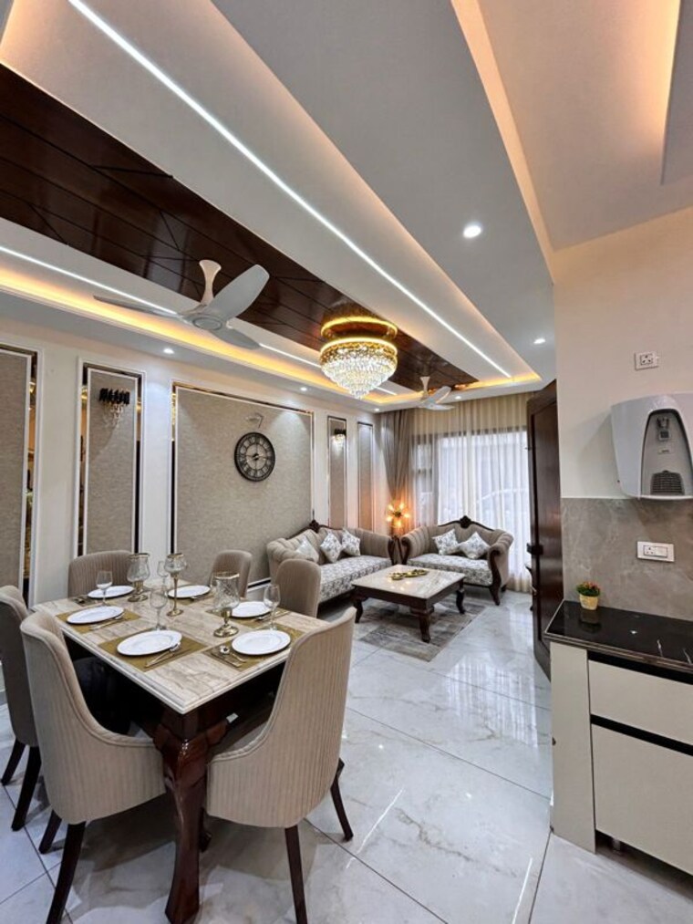 Kitchen, sunny enclave 3 Bedroom 122 Sq.Yd. Villa In Sunny Enclave Mohali 10390934