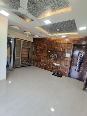 Living Room in 2 BHK Apartment at Siddhi Highland Haven, Balkum Pada – for Rent