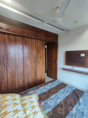 Bedroom in 2 BHK Apartment at Siddhi Highland Haven, Balkum Pada – for Rent